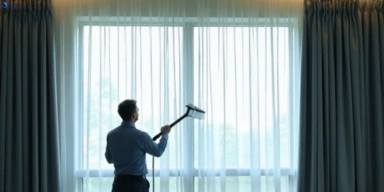 Commercial curtain steam cleaning service stanwell-park-nsw hotels offices